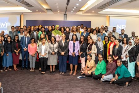 Group photo of all participants of the event